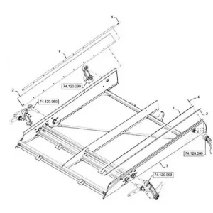Kosz sitowy NH TX66 3D 47822616.29 Zamów dziś