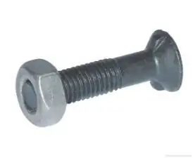 Śruba płużna 2-noskowa DIN11014 M12x60 mm kl. 8.8 z nakrętką 12602N.04 Cena promocyjna