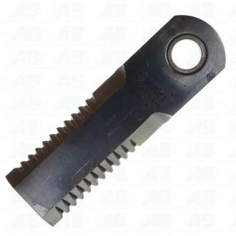 Nóż ruchomy Rasspe z tulejką gr.7mm (zębaty) 175x50x4,5mm fi 20,1mm 1994760C4R.05 Rabat