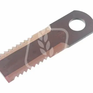 Nóż sieczkarni zębaty 166x50x5mm Fi25mm RS42243 Nowość