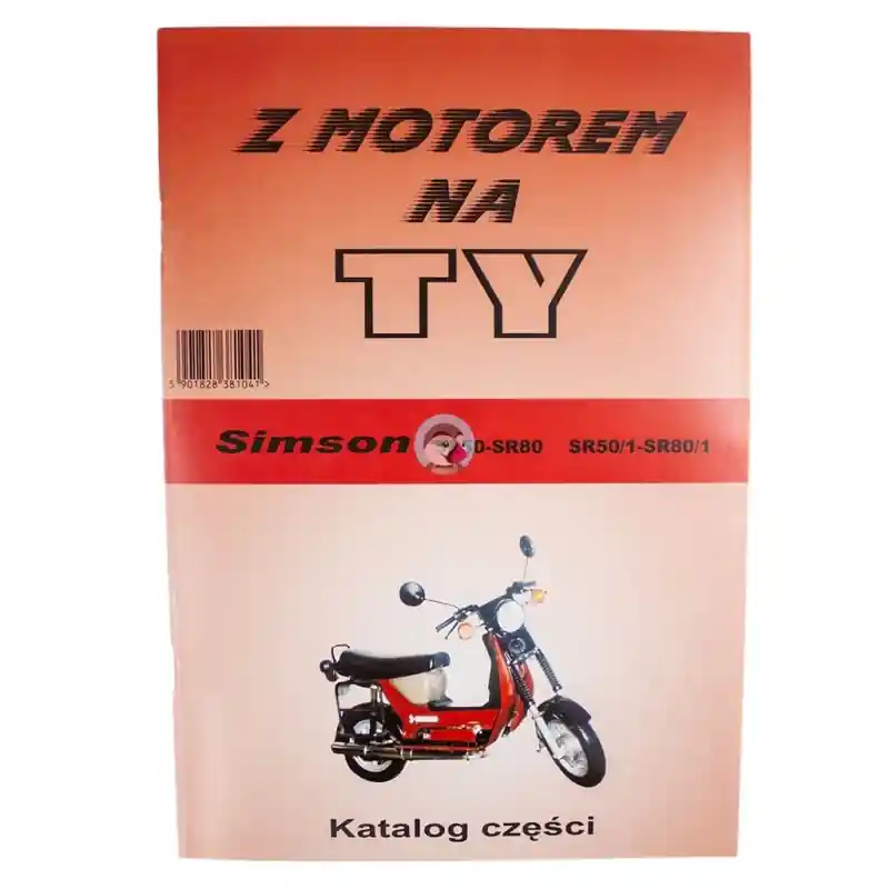 Katalog części SIMSON SR50 SR80 - Z Motorem na Ty Darmowy zwrot