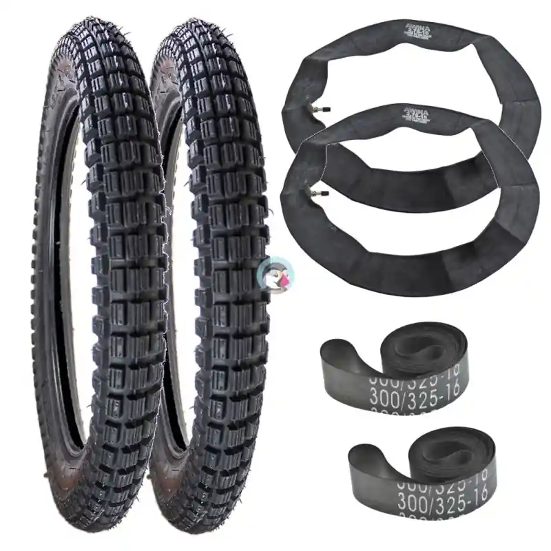 Ograniczona ilość Zestaw ogumienia 2,75-16 Simson S51 Enduro