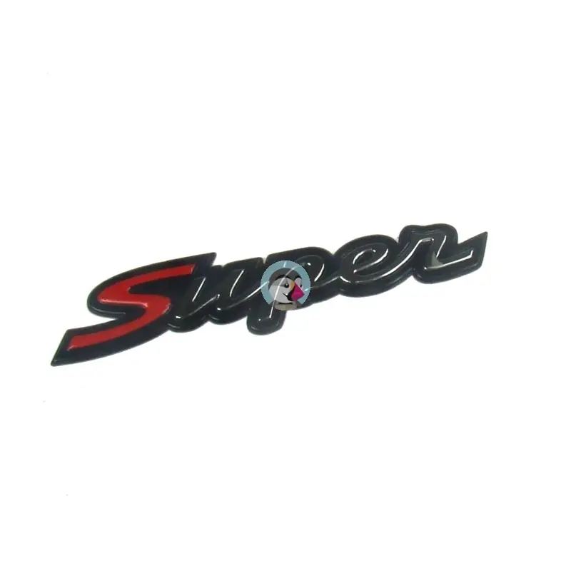 Do wyczerpania zapasów Emblemat Vespa GTS "Super" - chromowany 110x21