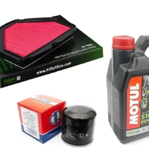 Darmowa dostawa Filtr oleju powietrza olej HF204 Motul 5100 10w40 Honda GL1800 18-25r Gold