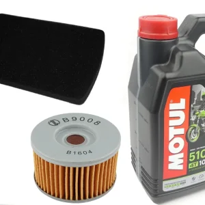 Filtr oleju powietrza olej Meiwa HF151 Motul 5100 10w40 BMW F650 94-00r Darmowy zwrot