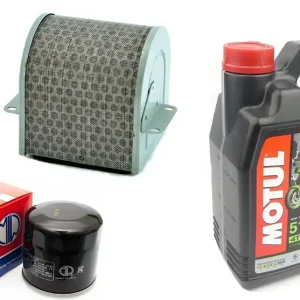 Filtr oleju powietrza olej HF204 Motul 5100 10w40 Honda CB 500 13-18r Niska cena