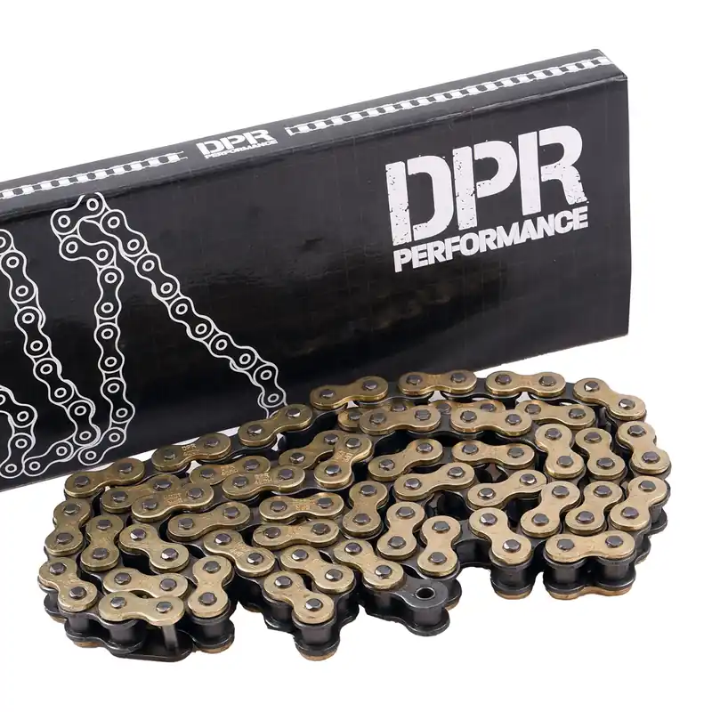 Nie przegap Łańcuch napędowy 94 ogniwa 420H złoty Simson SR50 DPR Performance