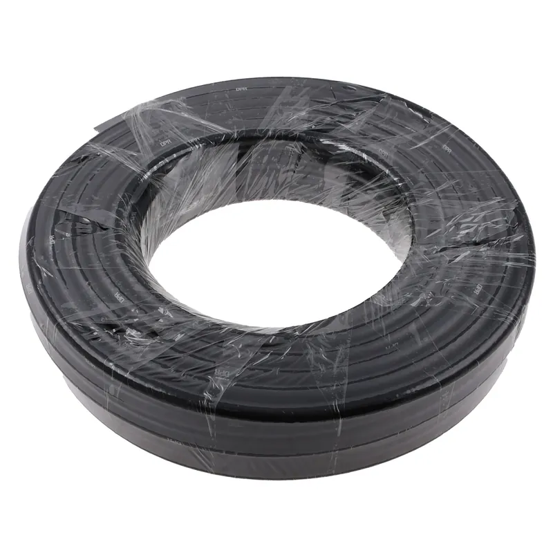 Ostatnie sztuki Przewód wąż paliwa oleju 4,5mm dwuwarstwowy silocone pro czarny 1m DPR