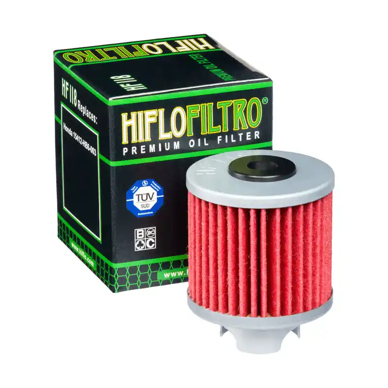 Hiflo filtr oleju hf 118 honda atc 125 86-87, trx 125 87-88, pit bikes Nie przegap