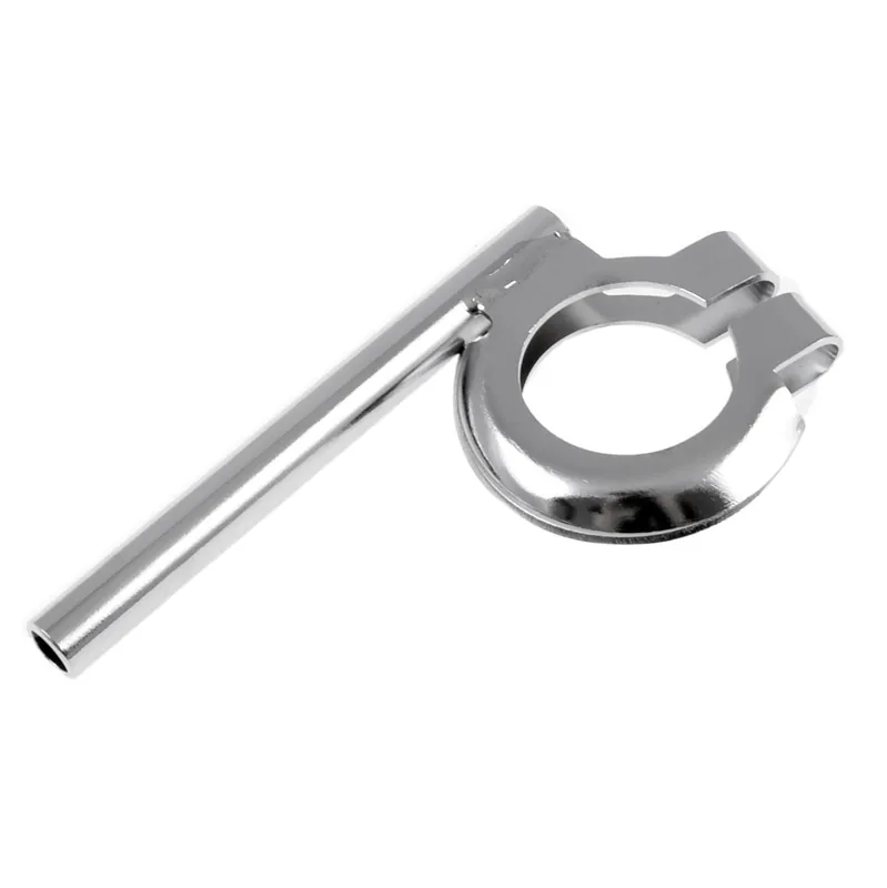 Uchwyt kierunkowskazu okrągły chrom 10mm przód Simson S50 S51 S70 DPR Classic Popularny