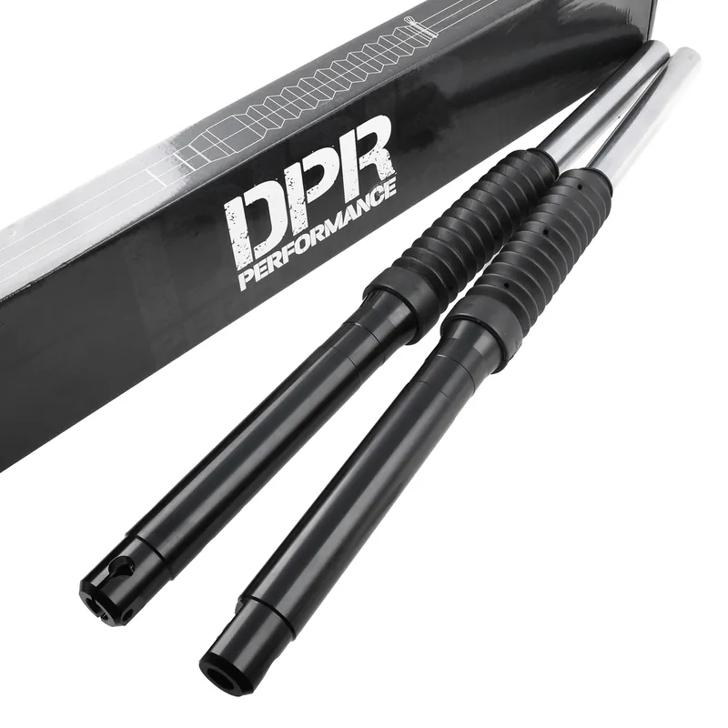 Amortyzatory teleskopy krótkie czarne Simson S51 S70 S53 S50 DPR Performance Obniżka ceny