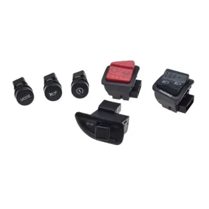 Nowość Zestaw przełączników kierownicy do skuterów Piaggio