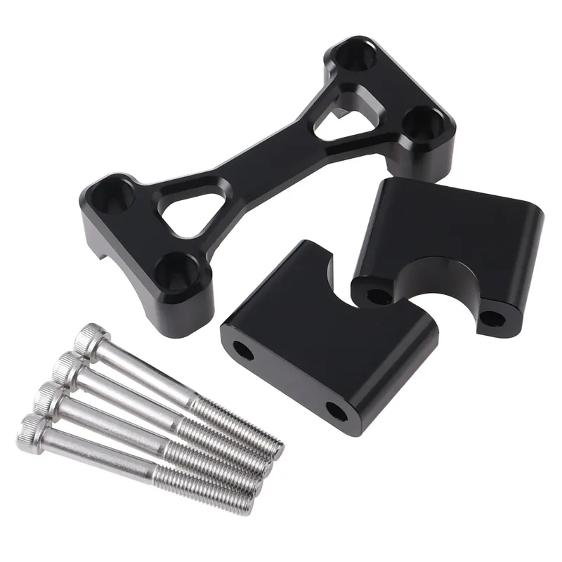 Kup online Zacisk kierownicy alu cnc czarny Simson S51 S50 DPR Performance