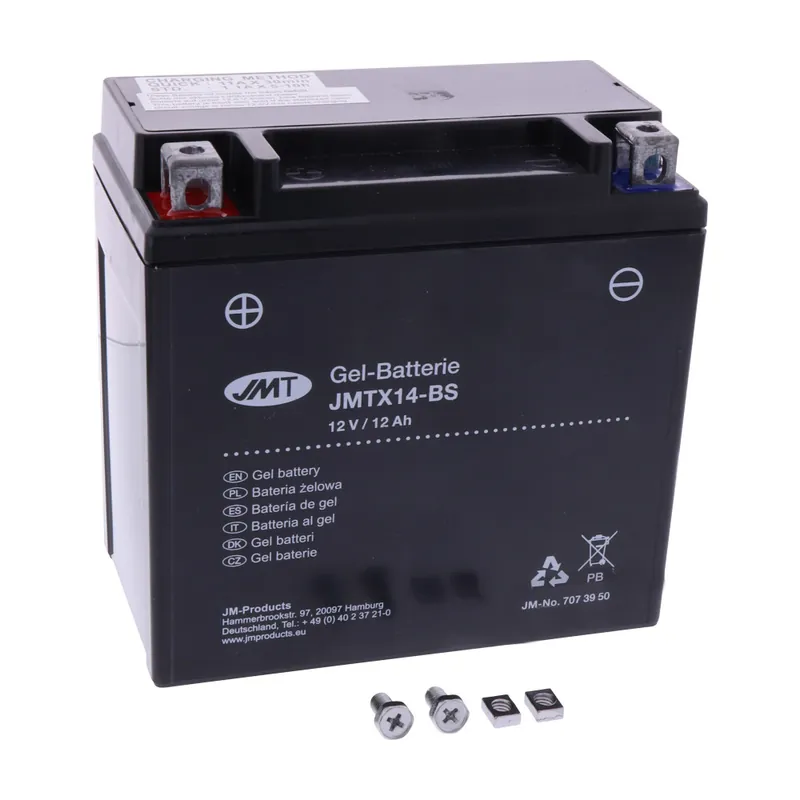 Zamów teraz Akumulator żelowy JMT YTX14-BS (WP14-BS)