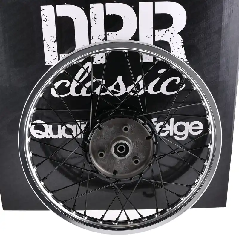 Super okazja Koło jezdne 1,40x16 Simson S50/51/70 alu czarne DPR