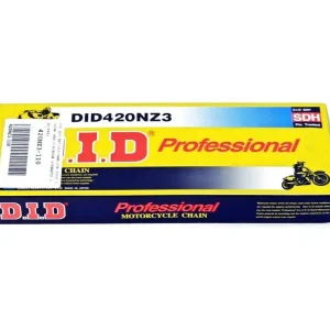 Łańcuch napędowy DID 420 NZ3 110 ogniw szary pitbike Kayo MRF RXF YCF Niska cena