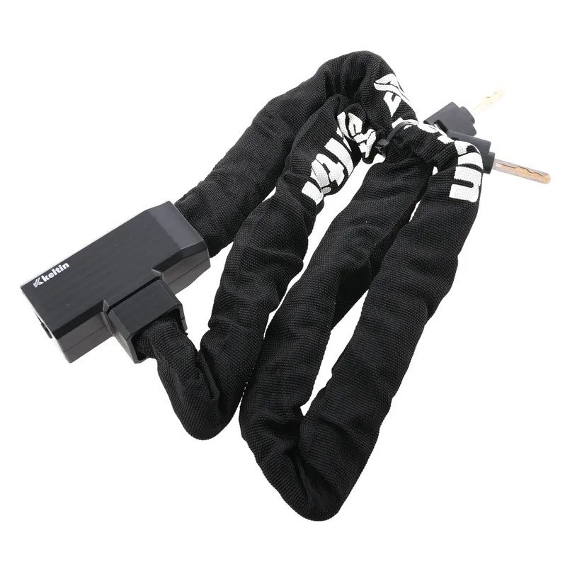 Nie przegap Zabezpieczenie zapięcie łańcuch na klucz motocyklowe rowerowe 8mm 120cm