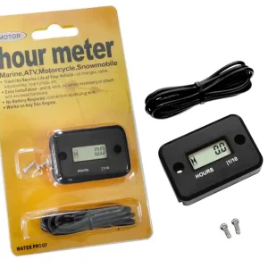 Ograniczona ilość Licznik Czasu Pracy Silnika Motogodzin Czarny
