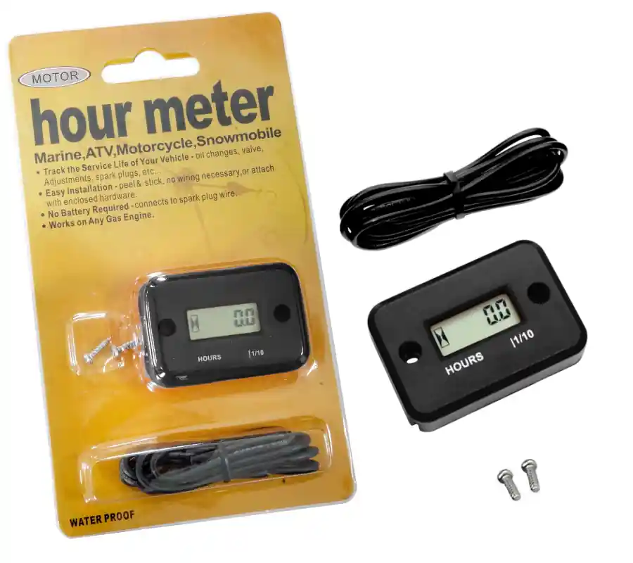 Ograniczona ilość Licznik Czasu Pracy Silnika Motogodzin Czarny