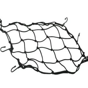 Szybka dostawa Siatka bagażowa bagaż czarna 40x40 motocykl motorower skuter samochód