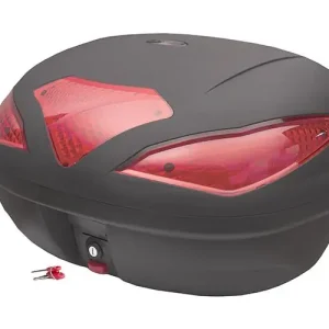 Kufer Moretti MR-709 43l czarny czerwony odblask Zniżka