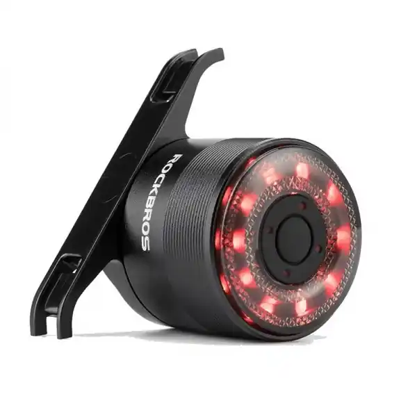 Wyjątkowa oferta ROCKBROS Lampka rowerowa tył siodło sztyca rowerowa