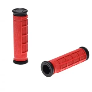 Oferta czasowa Chwyt kierownicy v-grip rowerowy czerwono/czarny