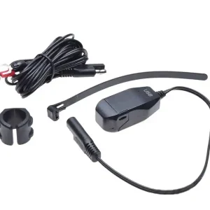 Niska cena Ładowarka USB z uchwytem na kierownicę 12V-24V 18W + przewód SAE