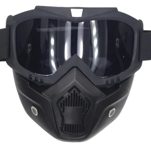Gogle z maską rowerowe motocyklowe cross quad atv WB H-04 Zamów teraz