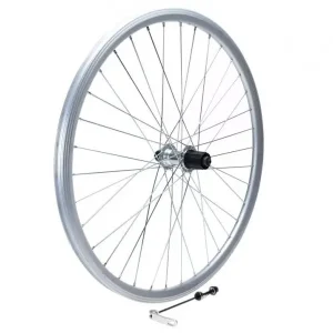 Niska cena Koło rowerowe 26 tył atb stożek srebrny kaseta 7