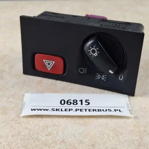 Łatwy zwrot Włącznik świateł SCANIA S139 1540673, 07W52T nr 0451601, włącznik świateł awaryjnych