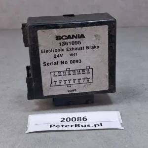 Elecrtonic Exhaust Brake SCANIA 1361095 Szybka wysyłka