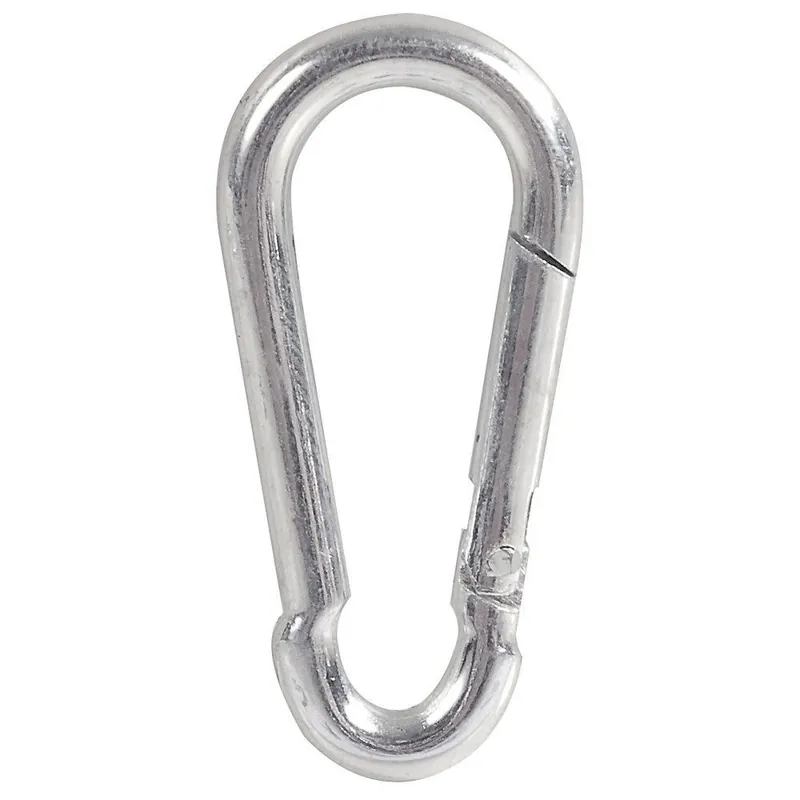 Karabińczyk 8x80mm 3 sztuki w opakowaniu V1647 Bezpieczne zakupy