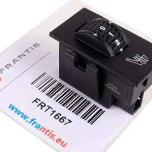 Zamów dziś PRZEŁCZNIK REGULACJI PODGRZEWANIA FOTELA LEWEGO PRAWEGO CITROEN C4 II C5 III C6 C8 DS4 PEUGEOT 207 308 407 607 LIFT 8073008 5008 RCZ FRT1667